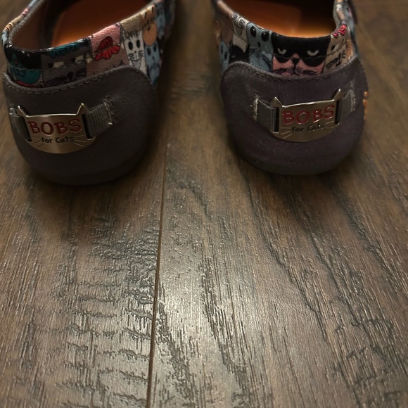 Skechers Women's Bob's for Cats Scratch Party Slip on Flats Memory Foam Size 8 - Picture 3 of 6